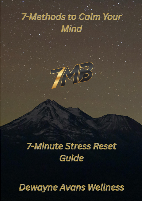 7 Methods to Calm Your Mind - 7-Minute Stress Reset Guide by Dewayne Avans Wellness